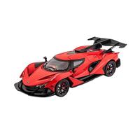 TAQCGH Scale Model Car Replica 1:24 Scale Zinc Alloy Diecast Model Car For Apollo IE Static Adult Collecting Hobbies Ornaments Motor Vehicles(Red)