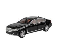 TAQCGH Scale Model Car Replica 1:24 Simulation Alloy Metal Diecast Model Car For BMW 760LI THE7 Miniature Adult Collecting Souvenir Motor Vehicles(Black)