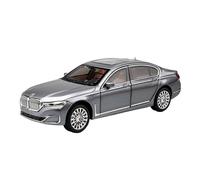 TAQCGH Scale Model Car Replica 1:24 Simulation Alloy Metal Diecast Model Car For BMW 760LI THE7 Miniature Adult Collecting Souvenir Motor Vehicles(Titanium)
