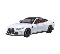 TAQCGH Scale Model Car Replica 1:24 Simulation Alloy Metal Diecast Model Car For BMW M4 IM Miniature Adult Collecting Souvenir Motor Vehicles(White)