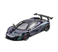 TAQCGH Scale Model Car Replica 1:24 Simulation Alloy Metal Diecast Model Car For Mclaren P1 Miniature Adult Collecting Souvenir Motor Vehicles(PurpleGreen)