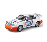 TAQCGH Scale Model Car Replica 1:24 Simulation Alloy Metal Diecast Model Car For Porsche 964 Carrera RS Miniature Adult Collecting Souvenir Motor Vehicles(White)