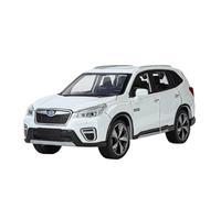 TAQCGH Scale Model Car Replica 1:30 Scale Simulation Alloy Metal Diecast Car Model For Subaru Forester Miniature Vehicle Desktop Decorations Motor Vehicles(White)
