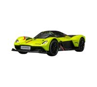 TAQCGH Scale Model Car Replica 1:32 Scale 14cm Simulation Alloy Diecast Model Car For Aston Martin Valkyrie Luxury Mini Desktop Decorations Motor Vehicles(Yellow)