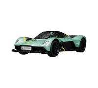TAQCGH Scale Model Car Replica 1:32 Scale 14cm Simulation Alloy Diecast Model Car For Aston Martin Valkyrie Luxury Mini Desktop Decorations Motor Vehicles(Green)