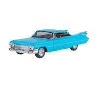 TAQCGH Scale Model Car Replica 1:32 Scale 15cm Long Alloy Diecast Mini Model Car For Cadillac Eldorado Biarritz Metal Vehicles Ornaments Motor Vehicles(Blue)