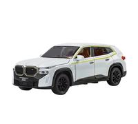 TAQCGH Scale Model Car Replica 1:32 Scale 16cm Long Alloy Diecast Mini Model Car For BMW XM Metal Vehicles Ornaments Motor Vehicles(White)