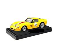 TAQCGH Scale Model Car Replica 1:32 Scale Alloy Diecast Simulation Mini Car Model For Ferrari 250GT Luxury Vehicles Collectibles Motor Vehicles(Yellow)