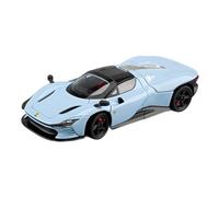 TAQCGH Scale Model Car Replica 1:32 Scale Miniature Alloy Diecast Car Model For Ferrari Daytona SP3 Exquisite Desktop Decorations Ornaments Motor Vehicles(Titanium)