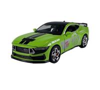 TAQCGH Scale Model Car Replica 1:32 Scale Miniature Alloy Diecast Model Car For Ford Mustang Shelby GT500 Metal Static Simulated Vehicle Motor Vehicles(Green)