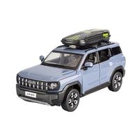 TAQCGH Scale Model Car Replica 1:32 Scale Simulated Alloy Diecast Vehicle Model For Haval X-DOG Deluxe Mini Souvenir Ornaments Motor Vehicles(Titanium)