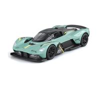 TAQCGH Scale Model Car Replica 1:32 Scale Simulation Alloy Diecast Model Car For Aston Martin Valkyrie Luxury Mini Desktop Decorations Motor Vehicles(Green)