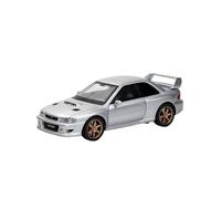 TAQCGH Scale Model Car Replica 14cm Long 1:32 Scale Miniature Alloy Diecast Model Car For Subaru Impreza WRX STI Metal Static Simulated Vehicle Motor Vehicles(Silver)