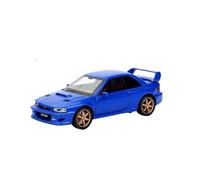 TAQCGH Scale Model Car Replica 14cm Long 1:32 Scale Miniature Alloy Diecast Model Car For Subaru Impreza WRX STI Metal Static Simulated Vehicle Motor Vehicles(Blue)