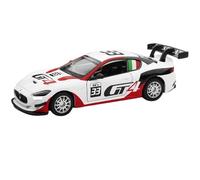 TAQCGH Scale Model Car Replica 16CM 1/32 For Maserati MC Die-cast Vehicles Simulation Collection Scale Pull Back Model Racing Car Motor Vehicles(White)