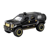TAQCGH Scale Model Car Replica 19cm 1:24 For George Patton Luxury Suv Pull Back Vehicles Simulation Scale Model Collection Car Motor Vehicles(Glossy black)