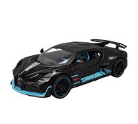 TAQCGH Scale Model Car Replica 19cm Diecast Model Car Replicas 1/24 For Bugatti DIVO Silver Supercar Scale Vehicles Collection Motor Vehicles(Black)