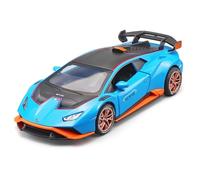 TAQCGH Scale Model Car Replica 19cm Scale Motor Vehicles 1/24 For Lamborghini Huracan STO Supercar Pull Back Car For Model Enthusiasts Motor Vehicles