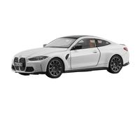 TAQCGH Scale Model Car Replica 20CM 1/23 For BMW M4 G82 Coupe Simulation Collection Vehicles Scale Alloy Sports Car Model With Sound Light Motor Vehicles(White)