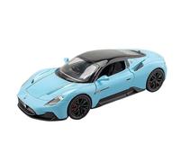 TAQCGH Scale Model Car Replica 20CM 1/24 For Maserati MC20 Supercar High Simulation Sports Car Model Die-cast Pull Back Vehicle Collecting Motor Vehicles(1/22 Blue)