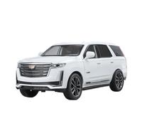TAQCGH Scale Model Car Replica 20cm Long 1:24 Scale Alloy Diecast Miniature Static Vehicles Model For Cadillac Escalade Metal Souvenir Ornaments Motor Vehicles(White)