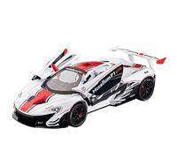 TAQCGH Scale Model Car Replica 20cm Metal Scale Racing Car Model 1/22 For McLaren P1 GTR Supercar Motor Vehicle Collection Motor Vehicles(White)