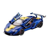 TAQCGH Scale Model Car Replica 20cm Metal Scale Racing Car Model 1/22 For McLaren P1 GTR Supercar Motor Vehicle Collection Motor Vehicles(Blue)