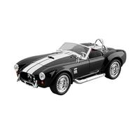 TAQCGH Scale Model Car Replica 20cm Mini 1:24 Scale Alloy Diecast Model Car For Ford Shelby Ac Cobra 1965 Static Metal Simulation Vehicle Motor Vehicles(Black)
