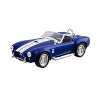 TAQCGH Scale Model Car Replica 20cm Mini 1:24 Scale Alloy Diecast Model Car For Ford Shelby Ac Cobra 1965 Static Metal Simulation Vehicle Motor Vehicles(Blue)