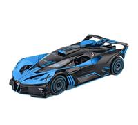 TAQCGH Scale Model Car Replica 20CM Scale Collectible Vehicles 1/24 For Bugatti Bolide Supercar Simulation Die-cast Car Model Motor Vehicles(Blue)