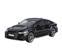 TAQCGH Scale Model Car Replica 20cm Scale Simulation Model Car Replica 1:24 For Audi RS7 Sports Car Mini Motor Vehicle Doors Can Be Opened Motor Vehicles(Black)