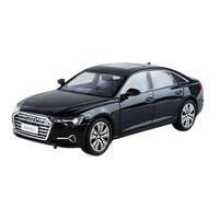 TAQCGH Scale Model Car Replica 20cm Scaled Simulation Model Car Replica 1:24 For Audi A6 Luxury Car Mini Motor Vehicle Doors Can Be Opened Motor Vehicles(Black)