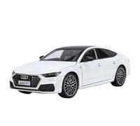 TAQCGH Scale Model Car Replica 21cm Scale Car Model 1/24 For Audi A7 Luxury Coupe High Simulation Motor Vehicles Worth Collecting Motor Vehicles(White)