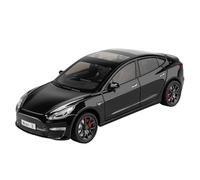 TAQCGH Scale Model Car Replica 21CM Scale Collectible Vehicles 1/24 For Tesla Model 3 Sedan Simulation Die-cast Car Model Motor Vehicles(Black)