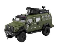 TAQCGH Scale Model Car Replica 23cm Miniature Model Car 1/24 Sabretooth Armored Vehicle Explosion-proof Vehicle Simulation Collection Motor Vehicles(Green)