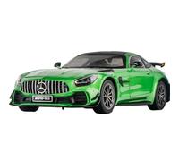 TAQCGH Scale Model Car Replica 27CM Scale Model Sports Car 1/18 For Mercedes-AMG GTR Supercar Simulation Miniature Pull Back Vehicles Motor Vehicles(Green)
