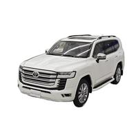 TAQCGH Scale Model Car Replica Die-cast 1:18 Scale For Toyota Land Cruiser LC300 Simulation Alloy Car Model Collection Home Decoration Ornaments Motor Vehicles(White)