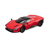 TAQCGH Scale Model Car Replica For Ferrari Daytona SP3 1:24 Scale Alloy Diecast Static Simulation Vehicles Model Finished Desktop Ornaments Motor Vehicles(Red)