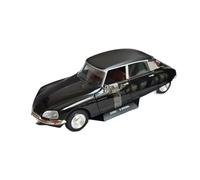 TAQCGH Scale Model Car Replica Miniature Metal Simulation Vehicle 1:18 Scale For Citroën D-Series 1972 Alloy Die-cast Model Car Ornaments Motor Vehicles(Black)