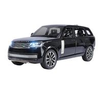 TAQCGH Scale Model Car Replica Scale Car Model 1/24 For Land Rover Range Rover Luxury SUV High Simulation Motor Vehicles Worth Collecting Motor Vehicles(Black)