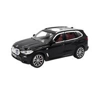 TAQCGH Scaled Model Car Replica 1:24 For BMW X5 Alloy Die-cast TheSimulation Model Car SUV Off Road Vehicle Boy Collection Ornaments Motor Vehicles(Black)