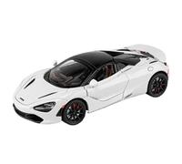 TAQCGH Scaled Model Car Replica 15cm Scale Finished Model Car 1/32 1/24 For McLaren 720S Orange Supercar Collectible Die Cast Vehicles Motor Vehicles(1/24 White)