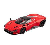 TAQCGH Scaled Model Car Replica 15cm Scale Model Alloy Cars 1/32 For Ferrari SP3 Convertible Red Supercar Diecast Vehicle Ornaments Motor Vehicles(Red)