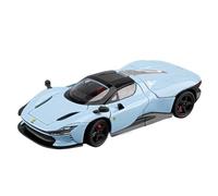 TAQCGH Scaled Model Car Replica 15cm Scale Model Alloy Cars 1/32 For Ferrari SP3 Convertible Red Supercar Diecast Vehicle Ornaments Motor Vehicles(Blue)