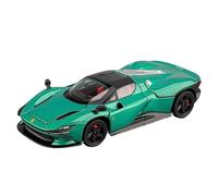 TAQCGH Scaled Model Car Replica 15cm Scale Model Alloy Cars 1/32 For Ferrari SP3 Convertible Red Supercar Diecast Vehicle Ornaments Motor Vehicles(Green)
