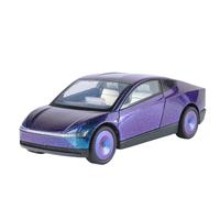TAQCGH Scaled Model Car Replica 18cm Scale Alloy Car Model 1/24 For Tesla Robotaxi Concept Cars Die Cast Vehicles Collection Display Motor Vehicles(Purple)