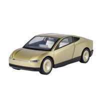 TAQCGH Scaled Model Car Replica 18cm Scale Alloy Car Model 1/24 For Tesla Robotaxi Concept Cars Die Cast Vehicles Collection Display Motor Vehicles(Gold)