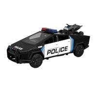 TAQCGH Scaled Model Car Replica 19cm Scale Finished Model Car 1/24 For Tesla Model 3 Model Y Roadster Cybertruck Series Police Car Vehicle Motor Vehicles(Cybertruck)