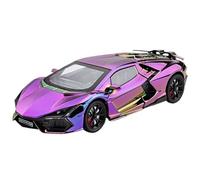 TAQCGH Scaled Model Car Replica 21cm Scale Finished Model Car 1/24 For Lamborghini Revuelto Supercar Die Cast Vehicles With Pull Back Motor Vehicles(Purple)
