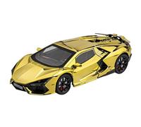 TAQCGH Scaled Model Car Replica 21cm Scale Finished Model Car 1/24 For Lamborghini Revuelto Supercar Die Cast Vehicles With Pull Back Motor Vehicles(Gold)